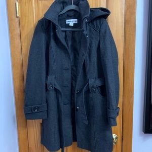 Liz Claiborne Wool Blend Trench Coat